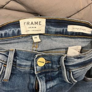 Frame Le High Straight 25